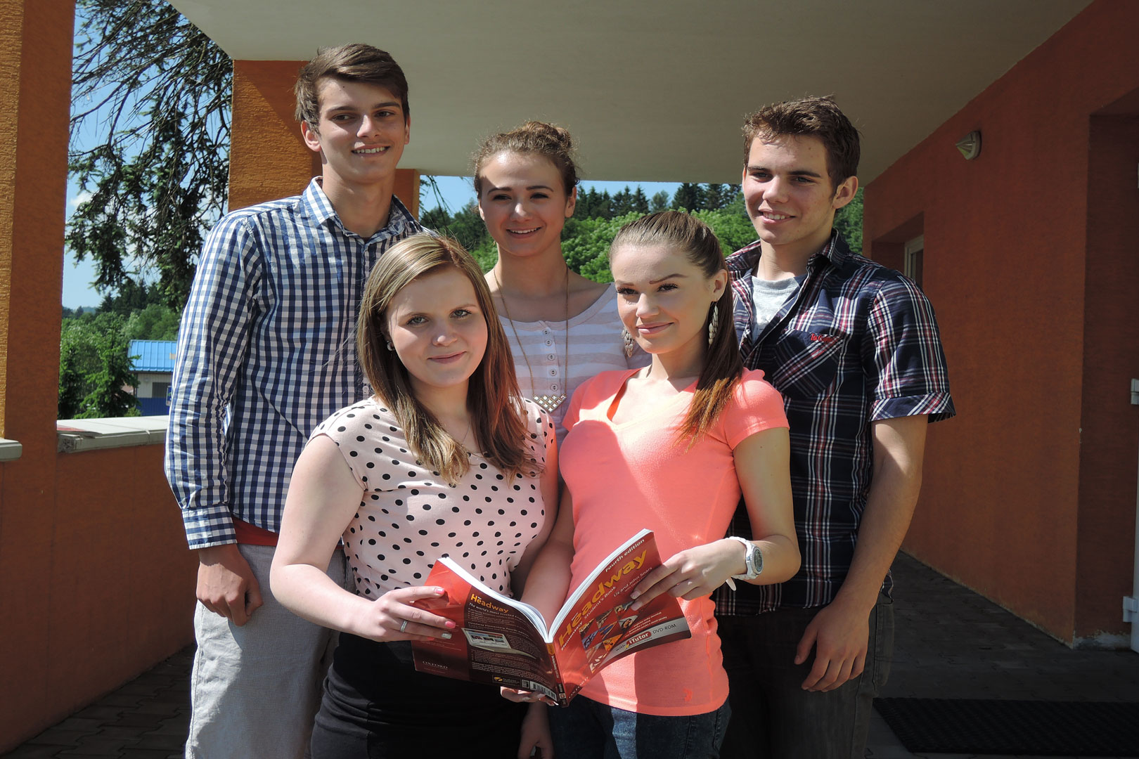 Studenti Střední školy cestovního ruchu Rožnov pod Radhoštěm